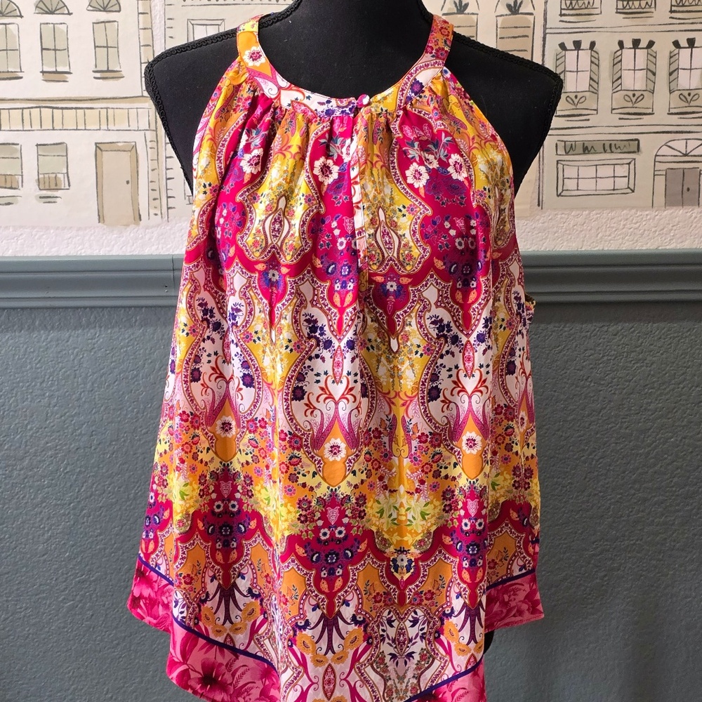 Robert Graham scarf tank